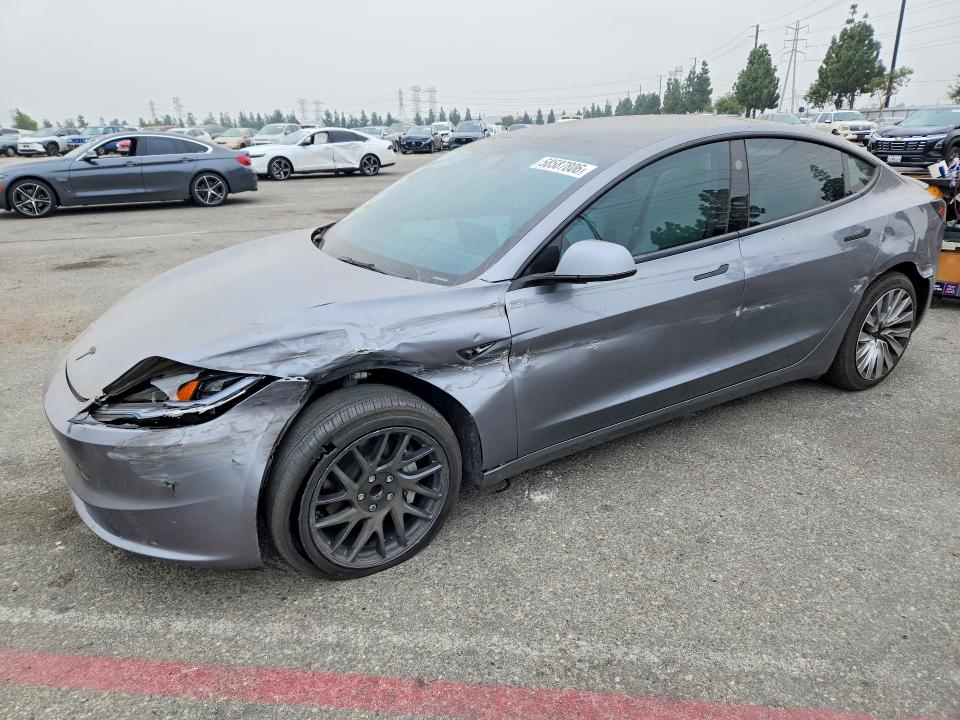 TESLA MODEL 3 2024 with VIN 5YJ3E1EA0RF862851 - Photo from auction