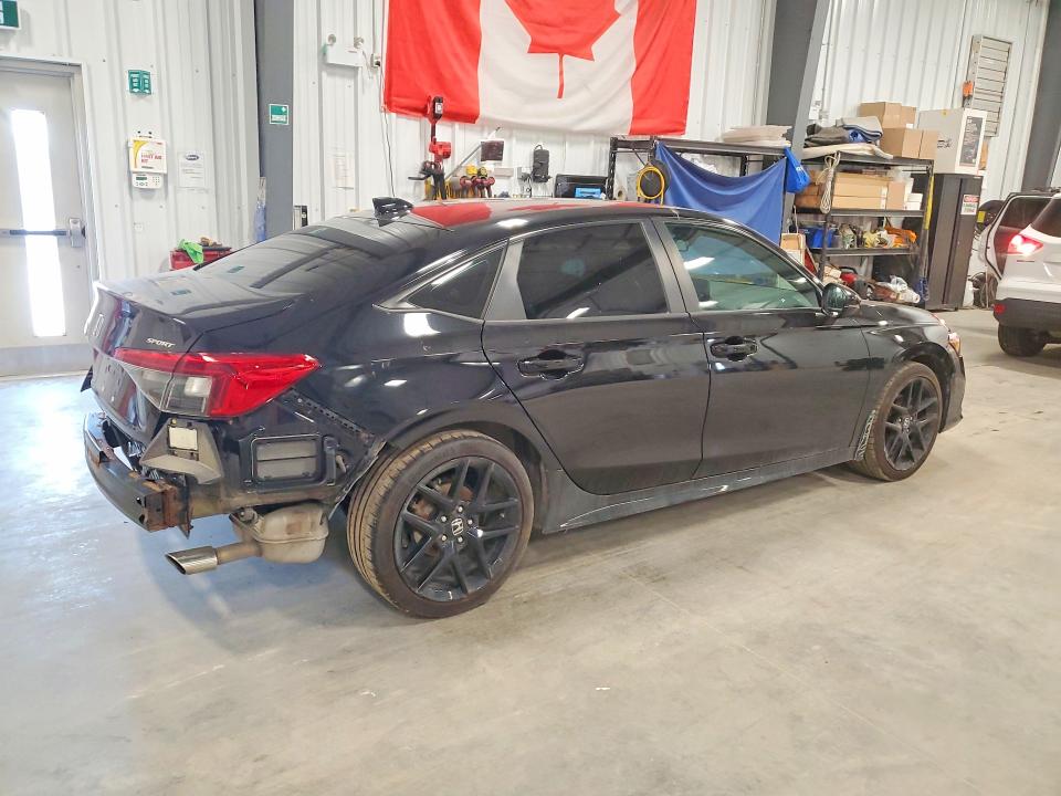 Photo 3 from auction – 2022 HONDA CIVIC with VIN 2HGFE2F57NH113765