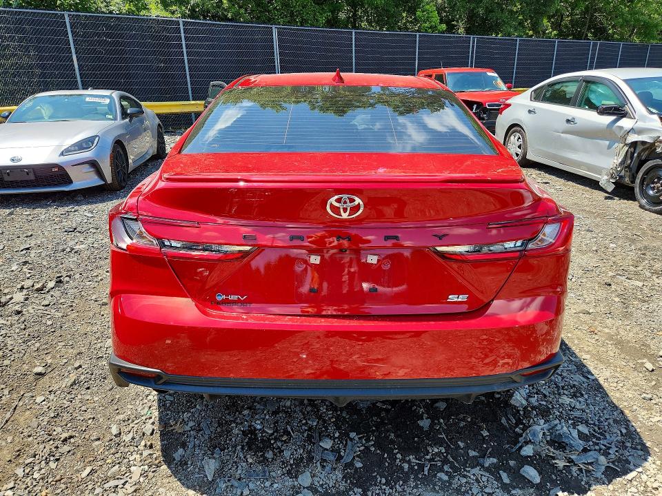 Photo 6 from auction – 2025 TOYOTA CAMRY with VIN 4T1DAACK3SU200430