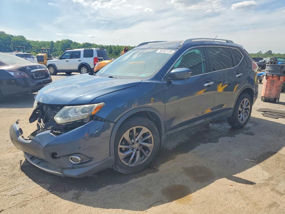 NISSAN ROGUE 2016 مع رقم تعريف المركبة 5N1AT2MT2GC793575 - صورة من المزاد