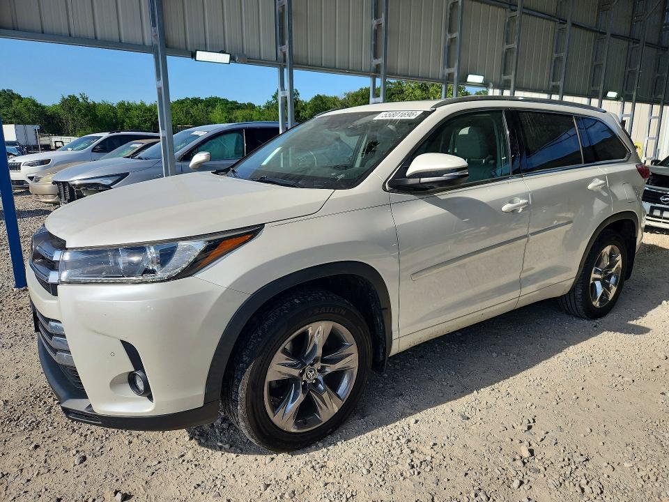 TOYOTA HIGHLANDER 2019 with VIN 5TDDZRFH2KS965144 - Photo from auction