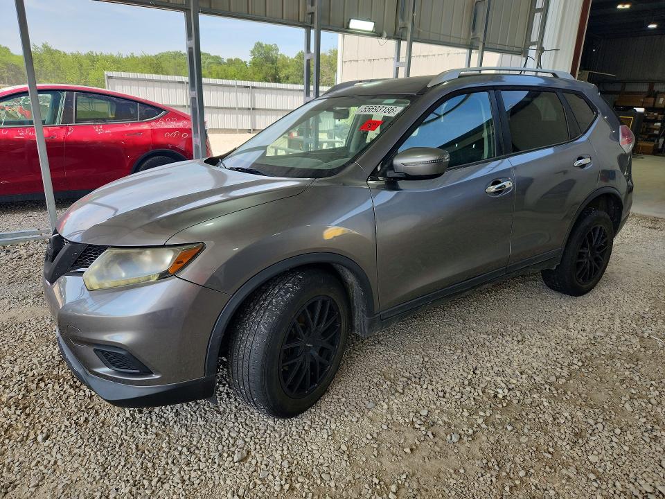 NISSAN ROGUE 2016 with VIN KNMAT2MV9GP594196 - Photo from auction