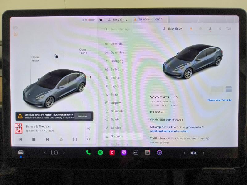 Photo 9 from auction – 2021 TESLA MODEL 3 with VIN 5YJ3E1EB5MF979066
