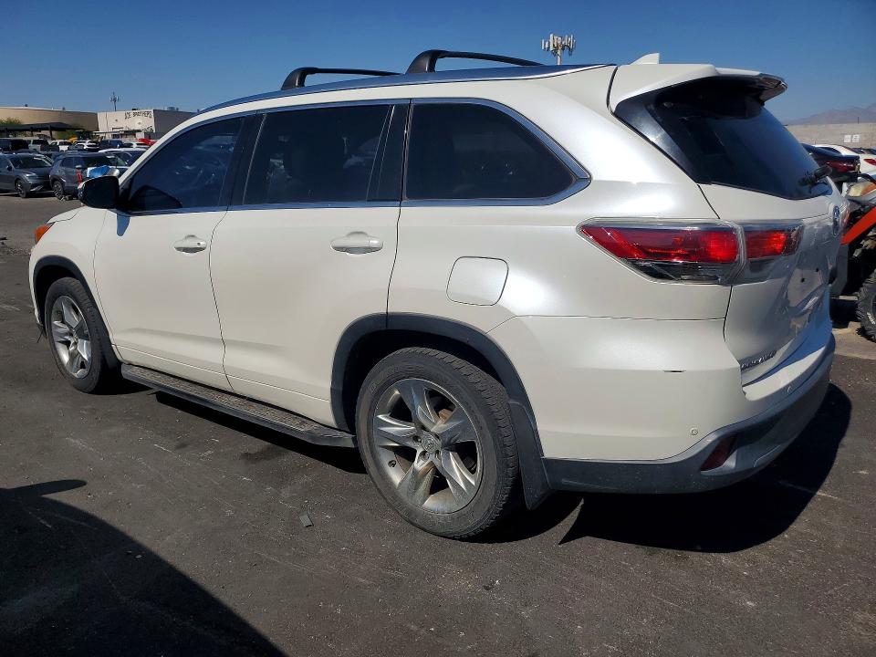Photo 2 from auction – 2015 TOYOTA HIGHLANDER with VIN 5TDDKRFH9FS078599