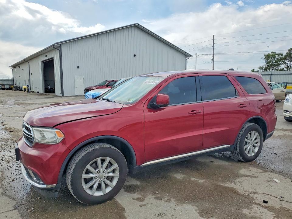 DODGE DURANGO 2014 with VIN 1C4RDJAGXEC428547 - Photo from auction