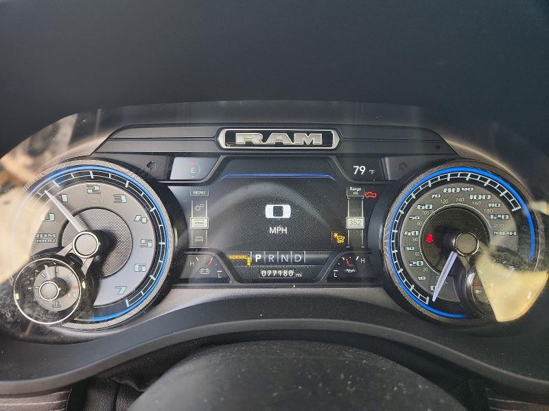 Photo 9 from auction – 2021 RAM 1500 with VIN 1C6SRFHT4MN619619