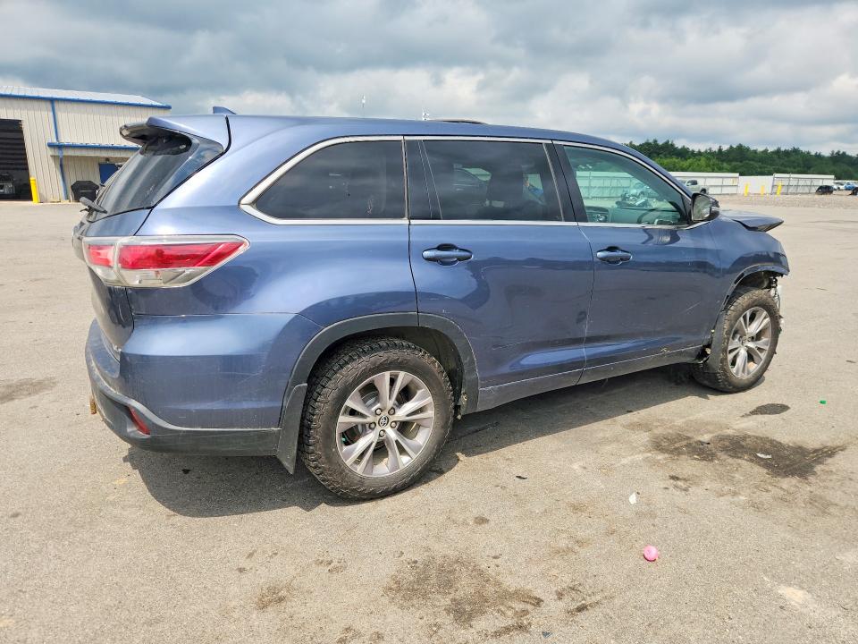 Photo 3 from auction – 2016 TOYOTA HIGHLANDER with VIN 5TDBKRFH5GS250720