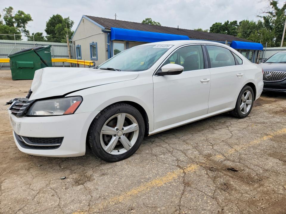 Photo 1 from auction – 2012 VOLKSWAGEN PASSAT with VIN 1VWBP7A38CC004268