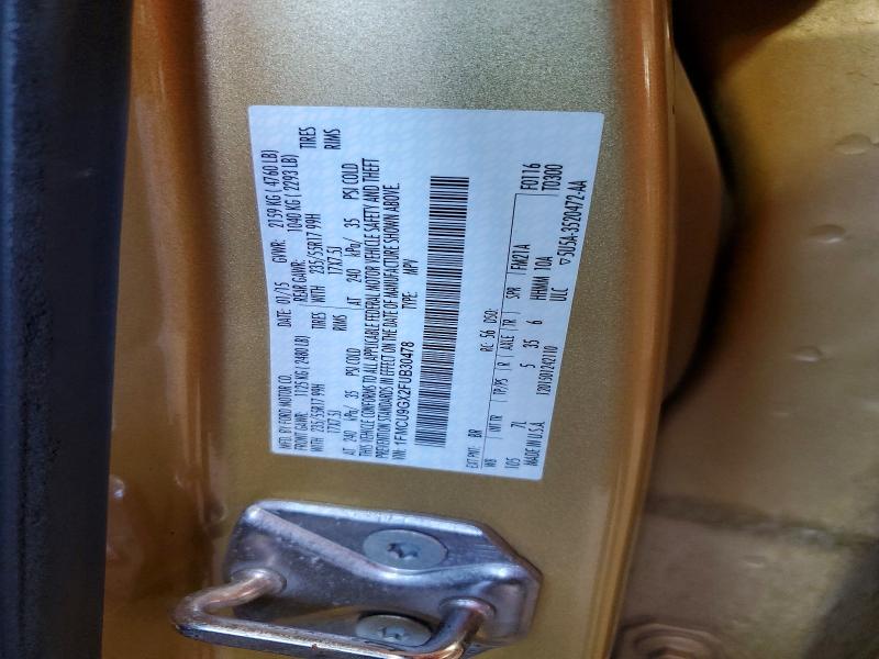 Фото 14 с аукциона – 2015 FORD ESCAPE с VIN 1FMCU9GX2FUB30478