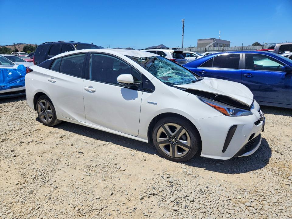 Photo 4 from auction – 2020 TOYOTA PRIUS with VIN JTDKARFU2L3110796