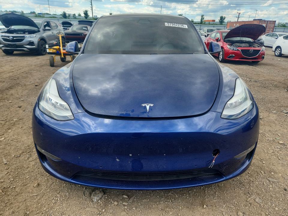 Photo 5 from auction – 2020 TESLA MODEL Y with VIN 5YJYGDEF1LF049636