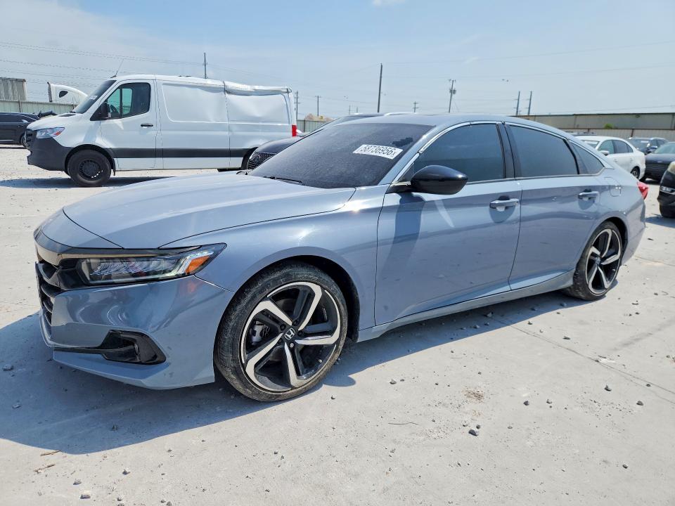 Photo 1 from auction – 2022 HONDA ACCORD with VIN 1HGCV2F35NA023644