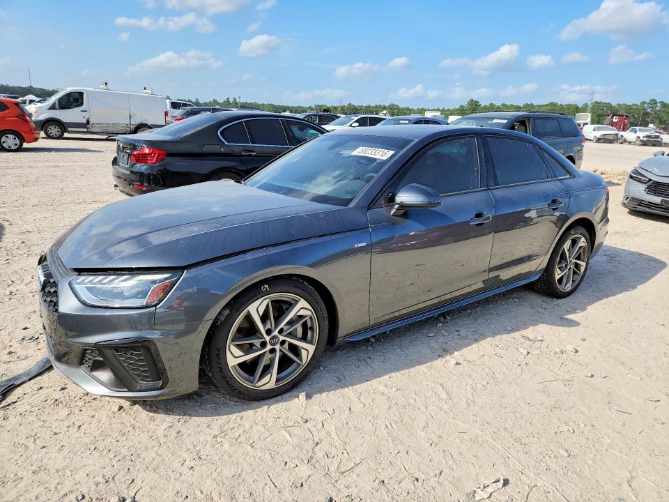 AUDI A4 2021 with VIN WAUEAAF41MN006303 - Photo from auction