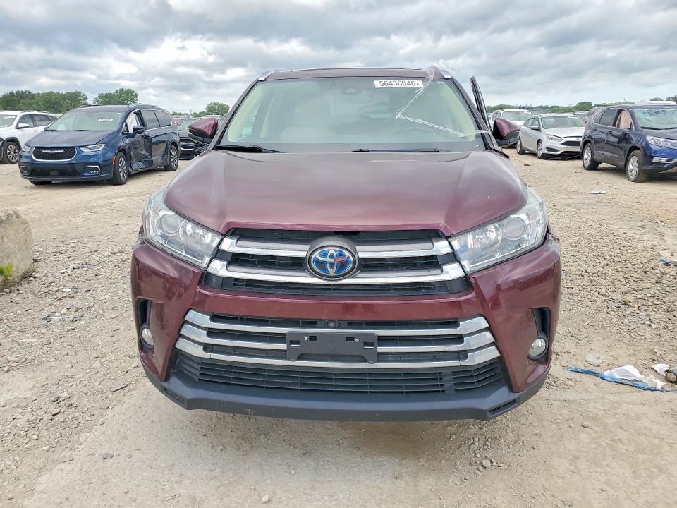 Photo 5 from auction – 2018 TOYOTA HIGHLANDER HYBRID with VIN 5TDDGRFH4JS047447