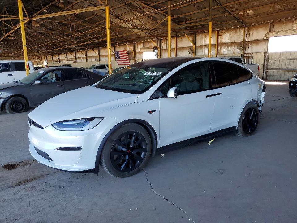 TESLA MODEL X 2023 with VIN 7SAXCBE51PF385766 - Photo from auction