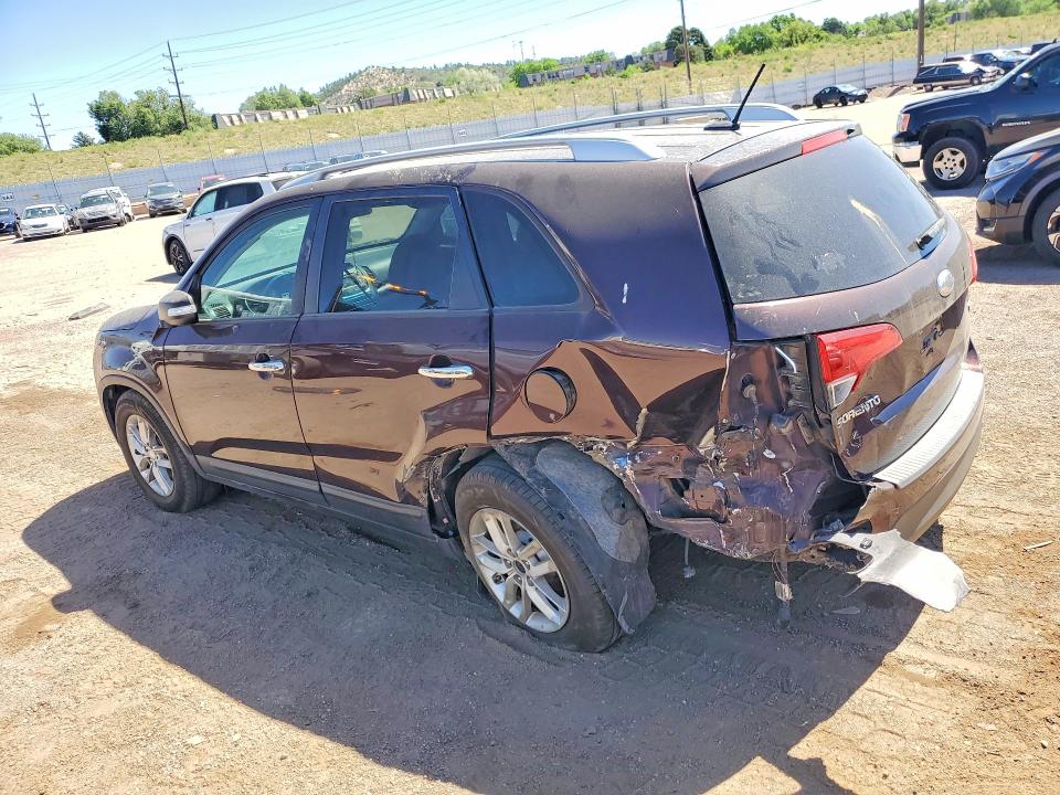 Photo 2 from auction – 2014 KIA SORENTO with VIN 5XYKT3A65EG508017