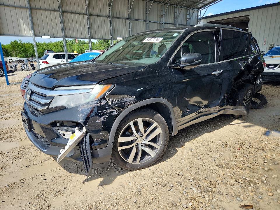HONDA PILOT 2018 with VIN 5FNYF6H98JB033838 - Photo from auction