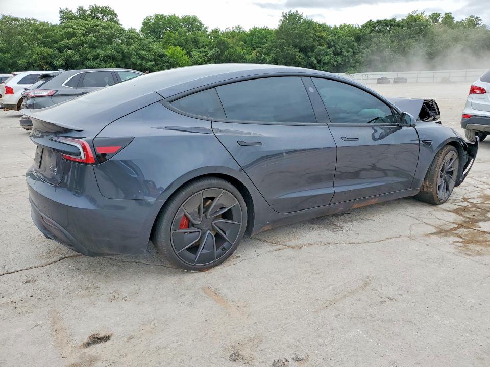 Photo 3 from auction – 2025 TESLA MODEL 3 with VIN 5YJ3E1ET6SF016649