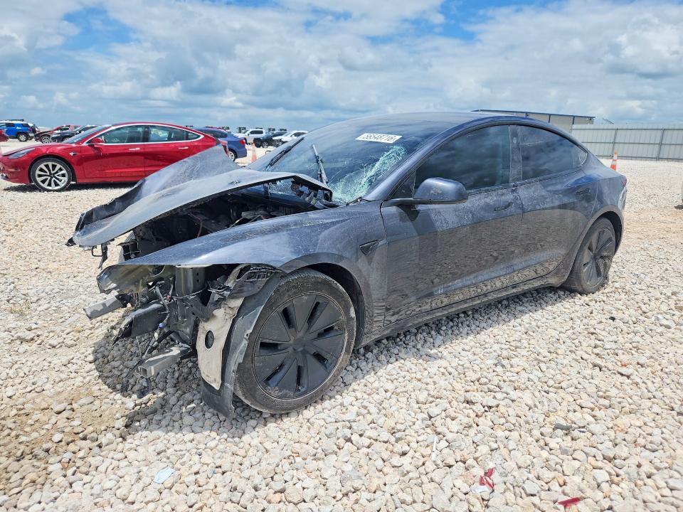 TESLA MODEL 3 2025 with VIN 5YJ3E1EA6SF905742 - Photo from auction