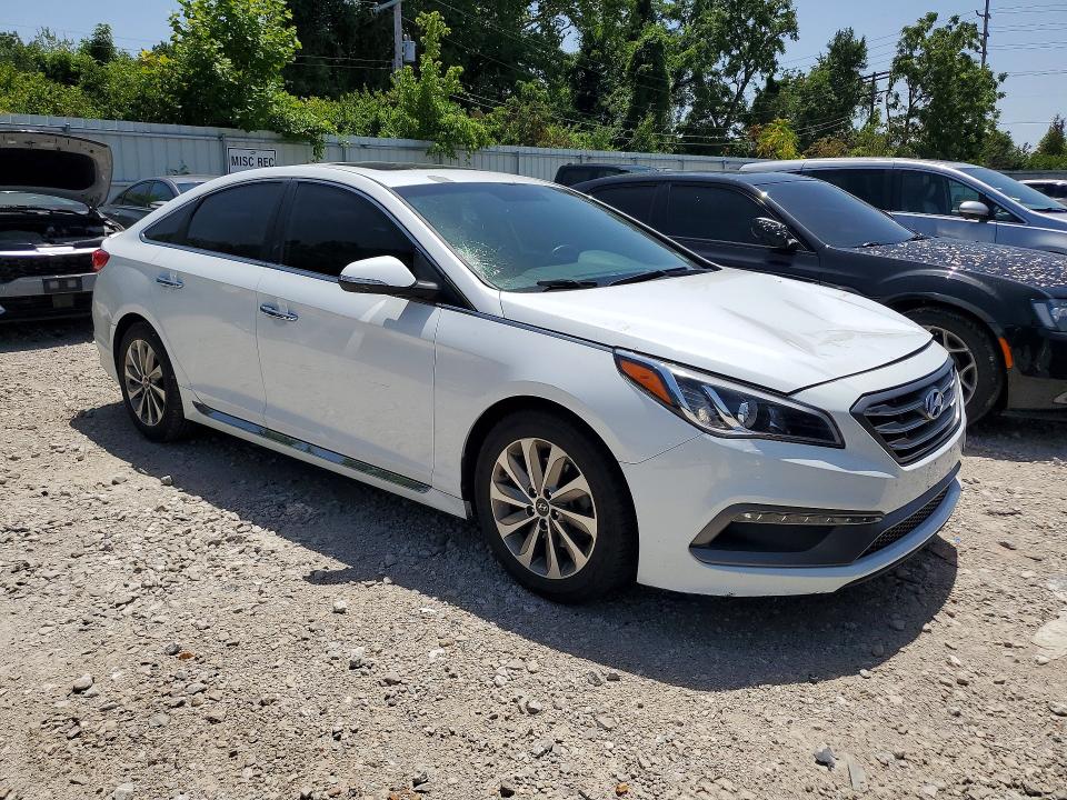 Photo 4 from auction – 2017 HYUNDAI SONATA with VIN 5NPE34AF3HH587476