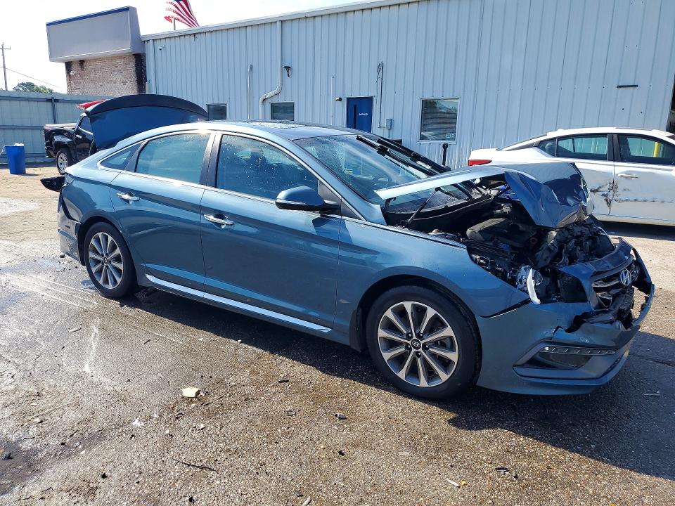 Photo 4 from auction – 2017 HYUNDAI SONATA with VIN 5NPE34AF5HH521088
