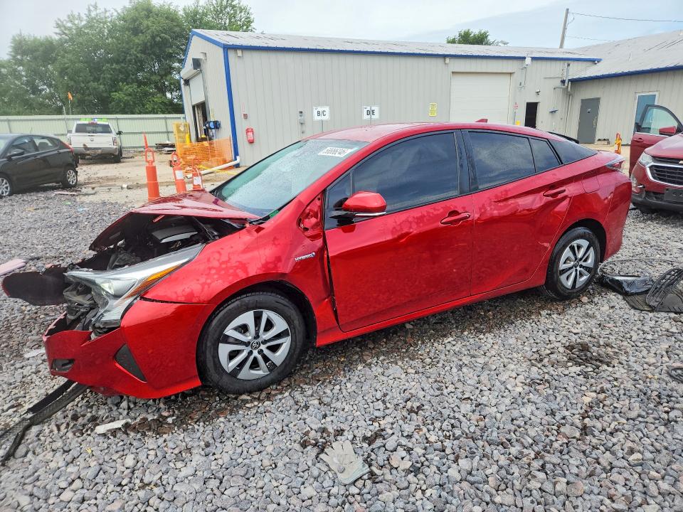 TOYOTA PRIUS 2018 with VIN JTDKBRFU5J3071731 - Photo from auction