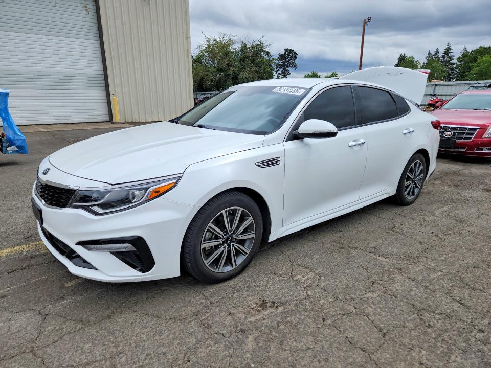 KIA OPTIMA 2019 with VIN 5XXGU4L14KG345967 - Photo from auction