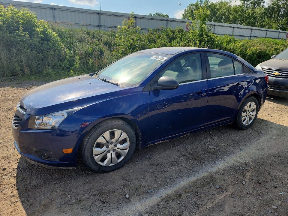CHEVROLET CRUZE 2012 with VIN 1G1PC5SH7C7225025 - Photo from auction