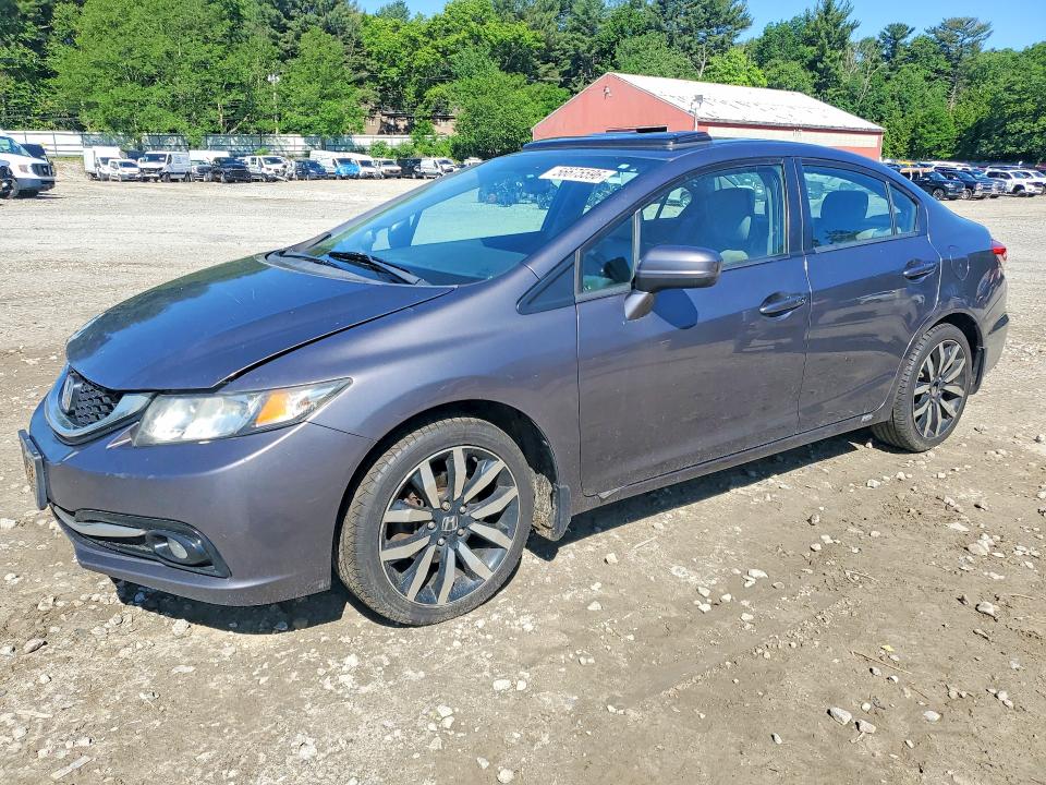 HONDA CIVIC 2015 with VIN 19XFB2F99FE243327 - Photo from auction