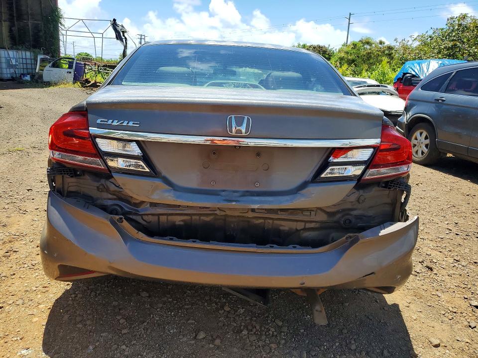 Photo 6 from auction – 2013 HONDA CIVIC with VIN 2HGFB2F54DH594985