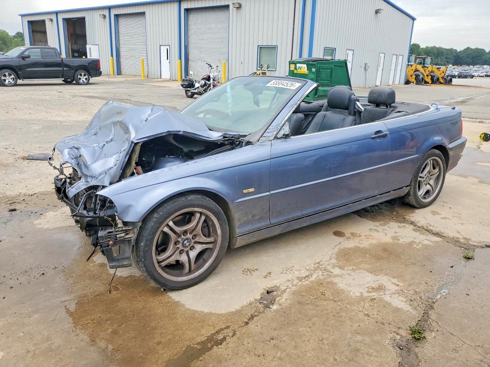 BMW 330 2001 with VIN WBABS53431JU82924 - Photo from auction