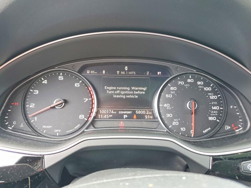 Photo 9 from auction – 2018 AUDI Q7 with VIN WA1AAAF7XJD006808