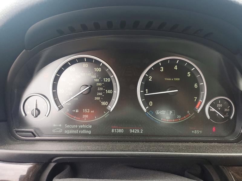Photo 9 from auction – 2014 BMW 550 with VIN WBAKN9C57ED681664