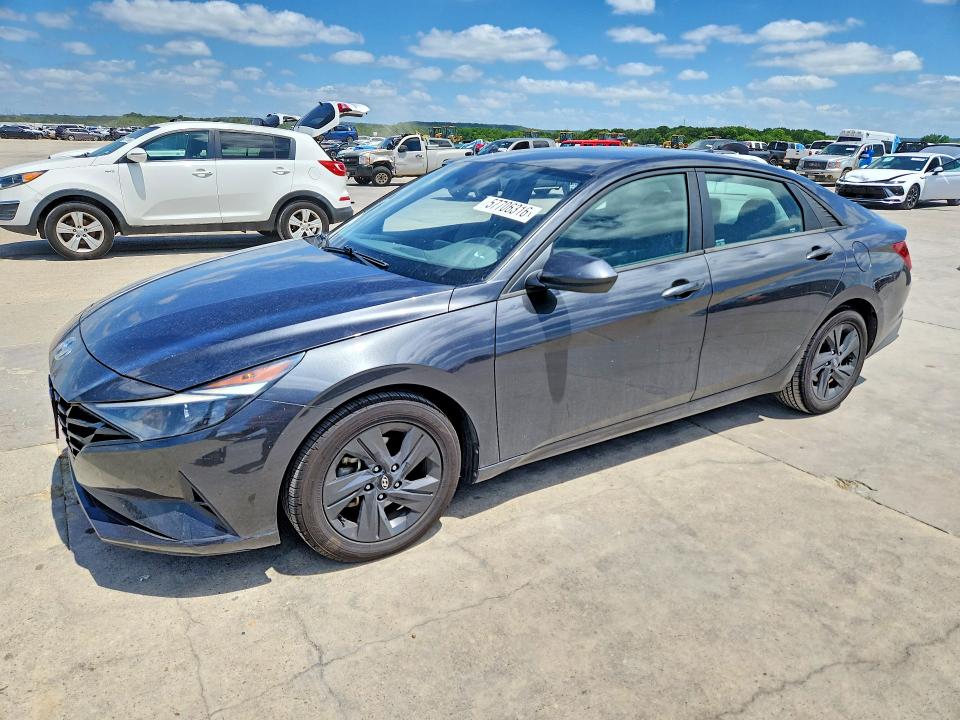 Снимка 1 от търг – 2021 HYUNDAI ELANTRA с VIN 5NPLM4AG4MH027604