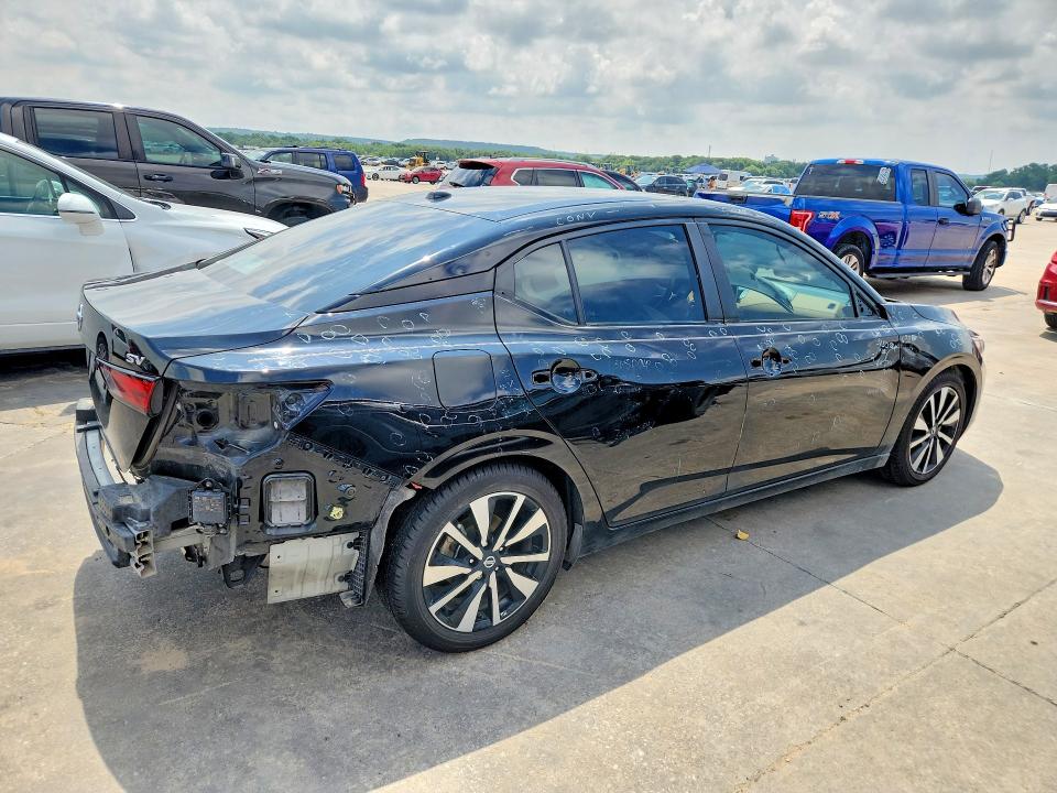 Photo 3 from auction – 2023 NISSAN SENTRA with VIN 3N1AB8CV6PY283494