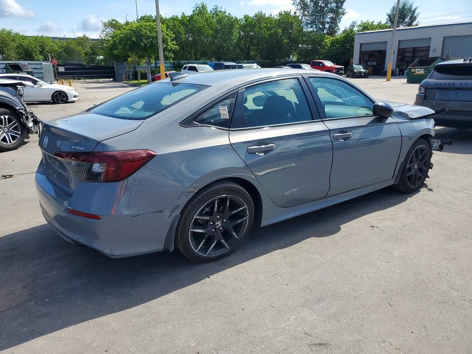 Photo 3 from auction – 2025 HONDA CIVIC with VIN 2HGFE2F56SH559997