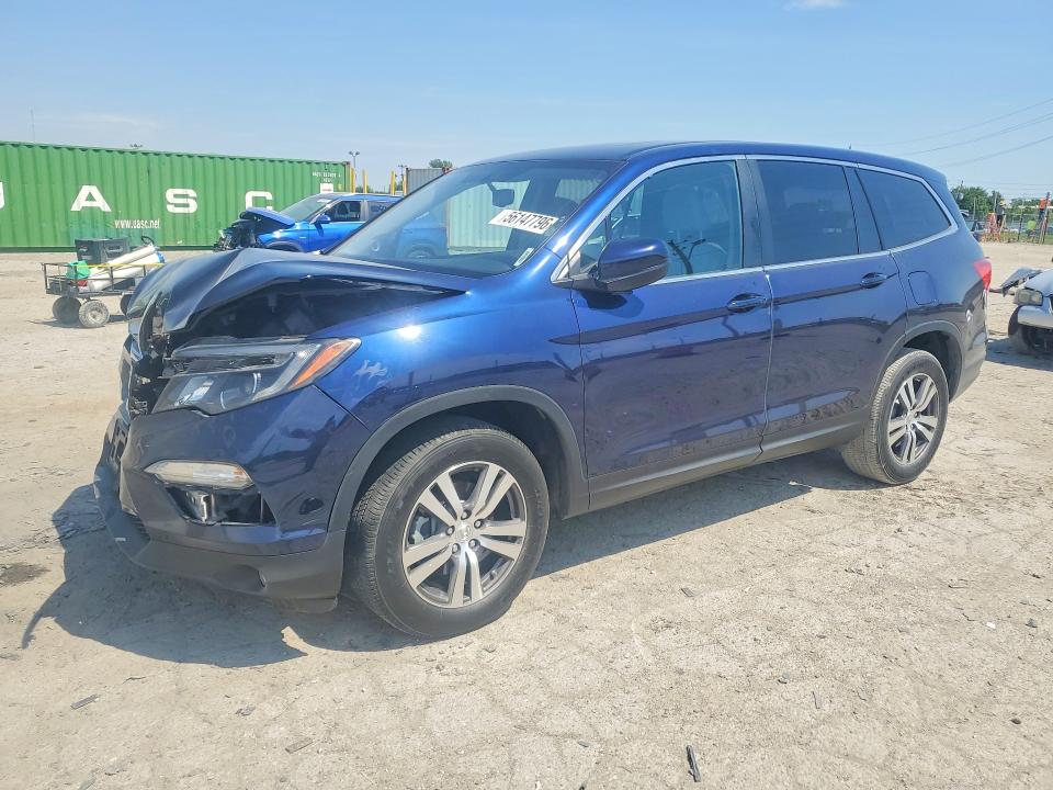 HONDA PILOT 2016 with VIN 5FNYF6H71GB115496 - Photo from auction