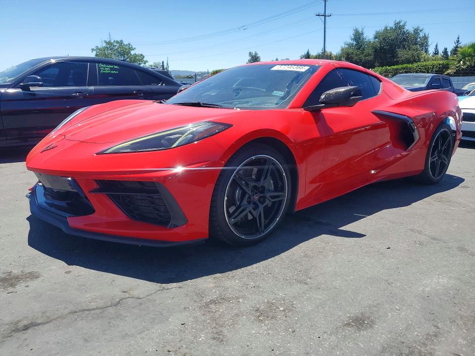 CHEVROLET CORVETTE 2020 with VIN 1G1Y72D44L5109147 - Photo from auction