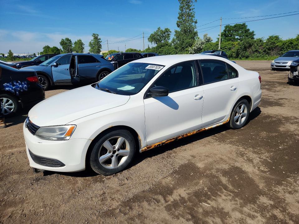 VOLKSWAGEN JETTA 2011 with VIN 3VW2K7AJ7BM347955 - Photo from auction