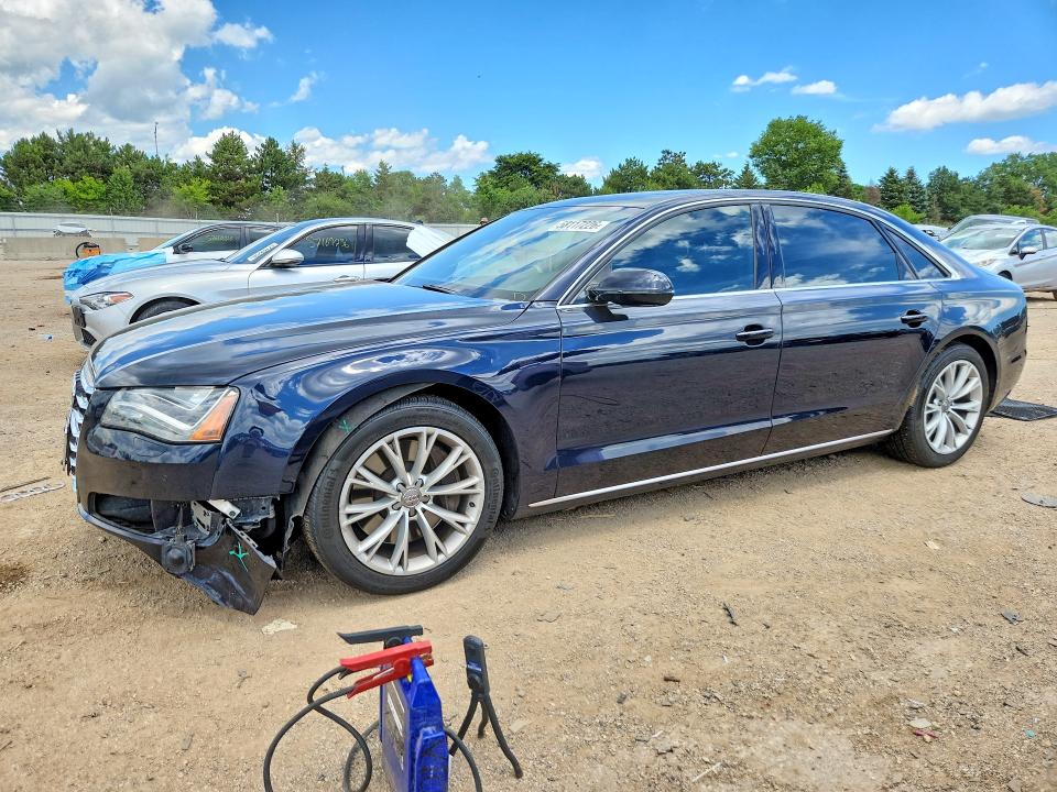 AUDI A8 2012 with VIN WAURVAFD4CN015758 - Photo from auction