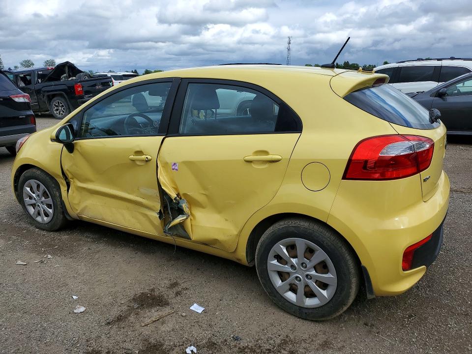 Photo 2 from auction – 2016 KIA RIO with VIN KNADM5A35G6590986