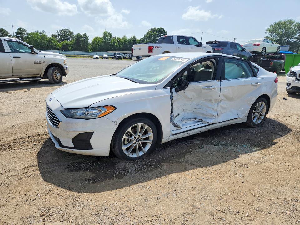 Photo 1 from auction – 2019 FORD FUSION with VIN 3FA6P0LUXKR233316