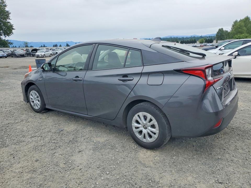 Photo 2 from auction – 2019 TOYOTA PRIUS with VIN JTDKARFU6K3076070
