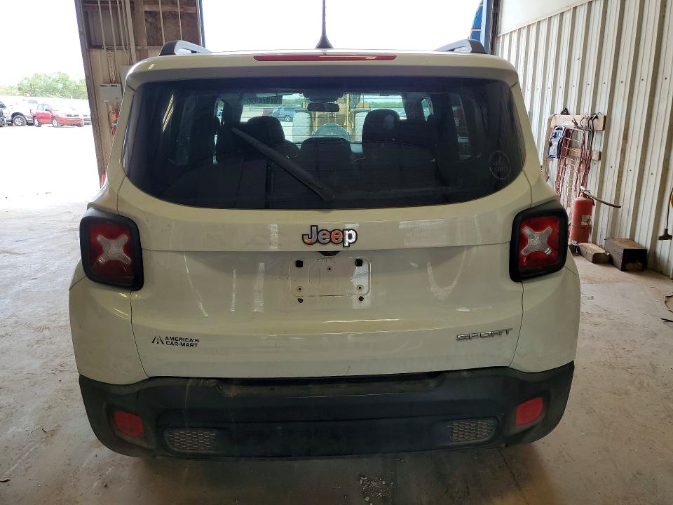 Photo 6 from auction – 2017 JEEP RENEGADE with VIN ZACCJAAB8HPE53210