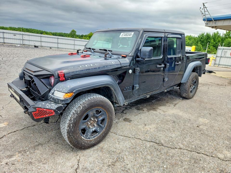 Photo 1 from auction – 2020 JEEP GLADIATOR with VIN 1C6HJTAG8LL211910