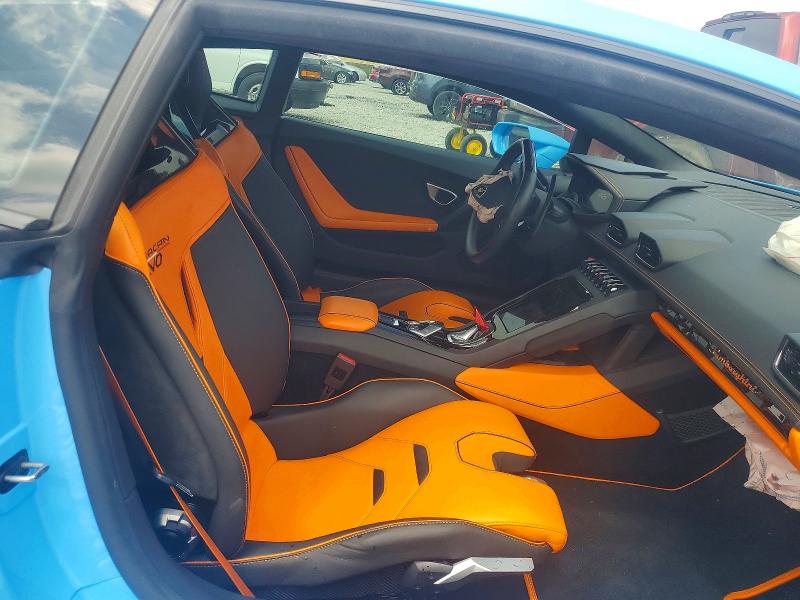 Photo 10 from auction – 2021 LAMBORGHINI HURACAN with VIN ZHWUF5ZF9MLA16300