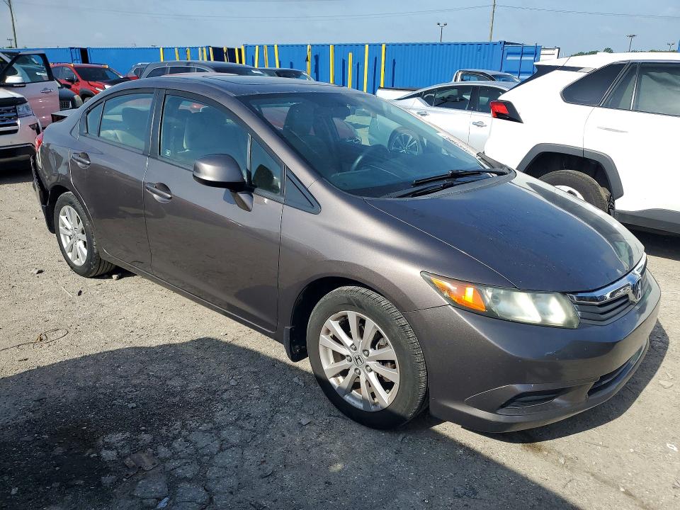 Photo 4 from auction – 2012 HONDA CIVIC with VIN 19XFB2F82CE027242