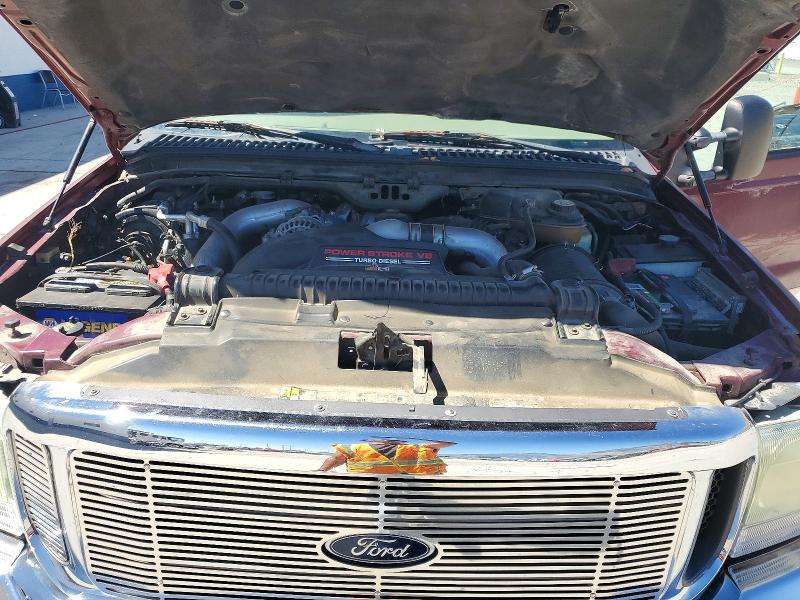 Photo 11 from auction – 2004 FORD F350 with VIN 1FTSW31P04EA02229