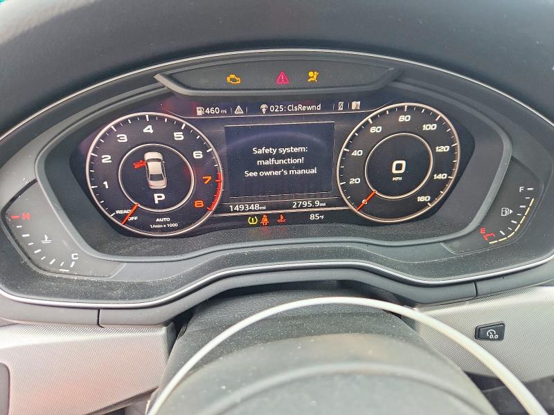 Photo 9 from auction – 2017 AUDI A4 with VIN WAUENAF41HN039926