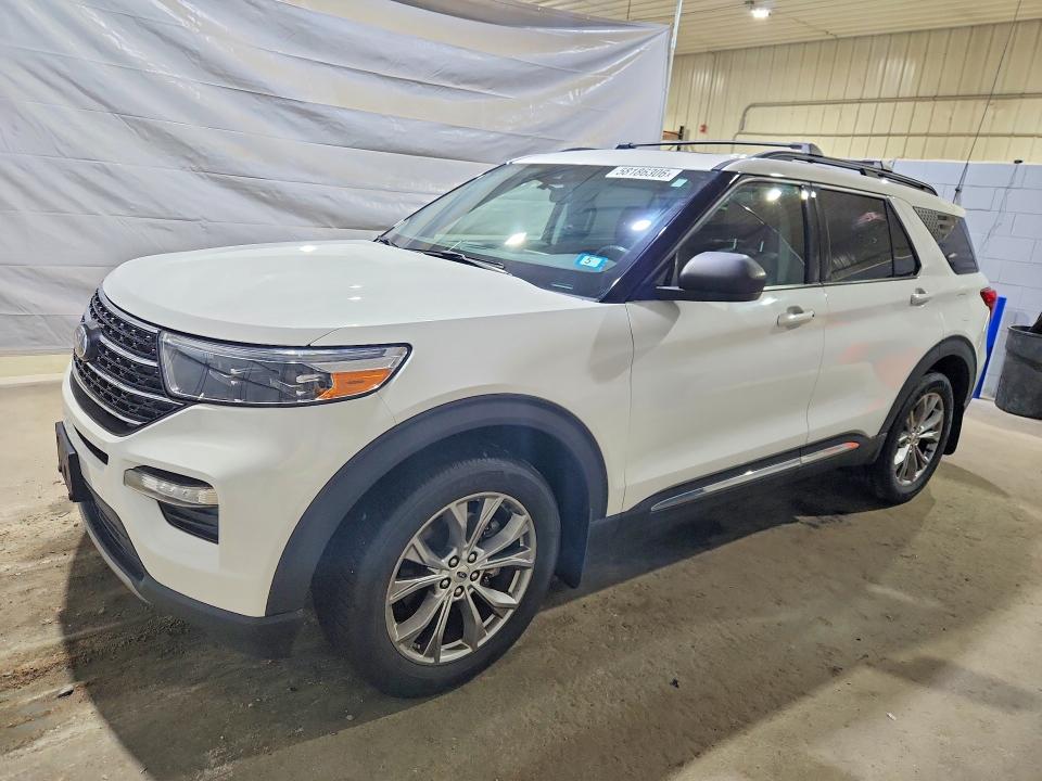 FORD EXPLORER 2021 with VIN 1FMSK8DH4MGB56505 - Photo from auction